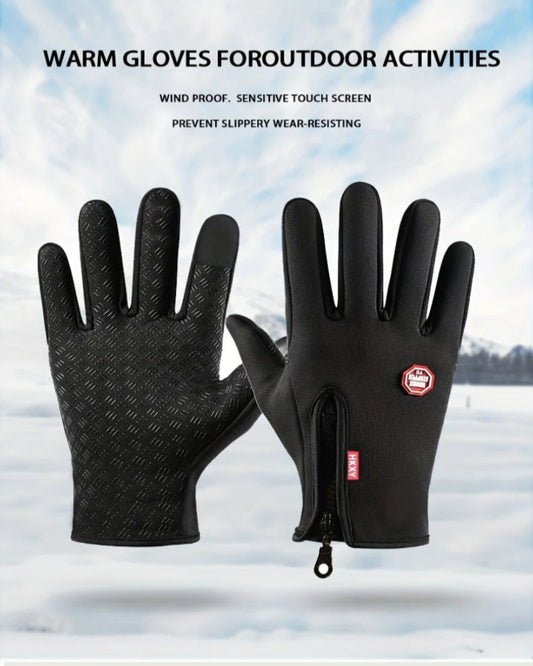 Warm Touchscreen Winter Gloves – Windproof, Non-Slip Outdoor Wear