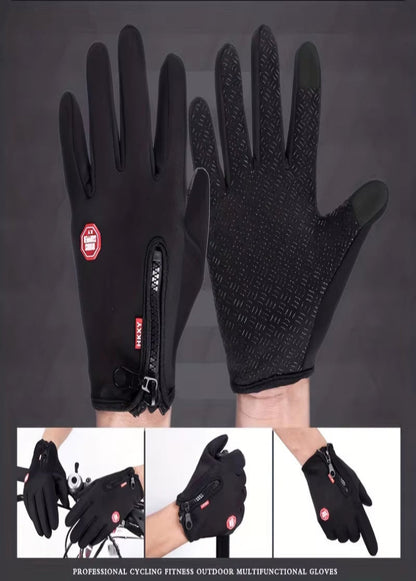 Winter Gloves for Men Women Touchscreen Warm Outdoor Cycling Driving Motorcycle Cold Gloves Windproof Non Slip Gloves